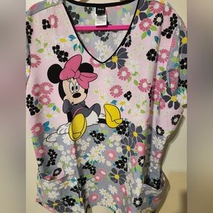 Disney Scrub Top